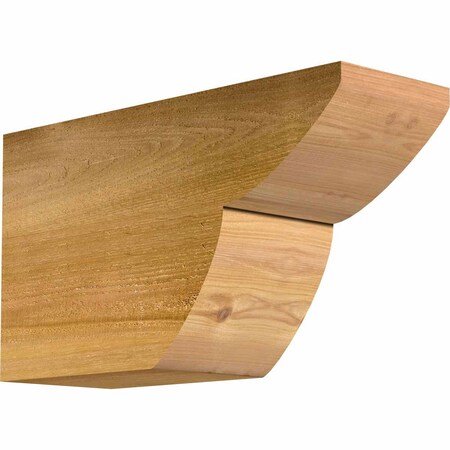 Ekena Millwork Crestline Rough Sawn Rafter Tail, Western Red Cedar, 6"W x 10"H x 18"L RFT06X10X18CRE00RWR